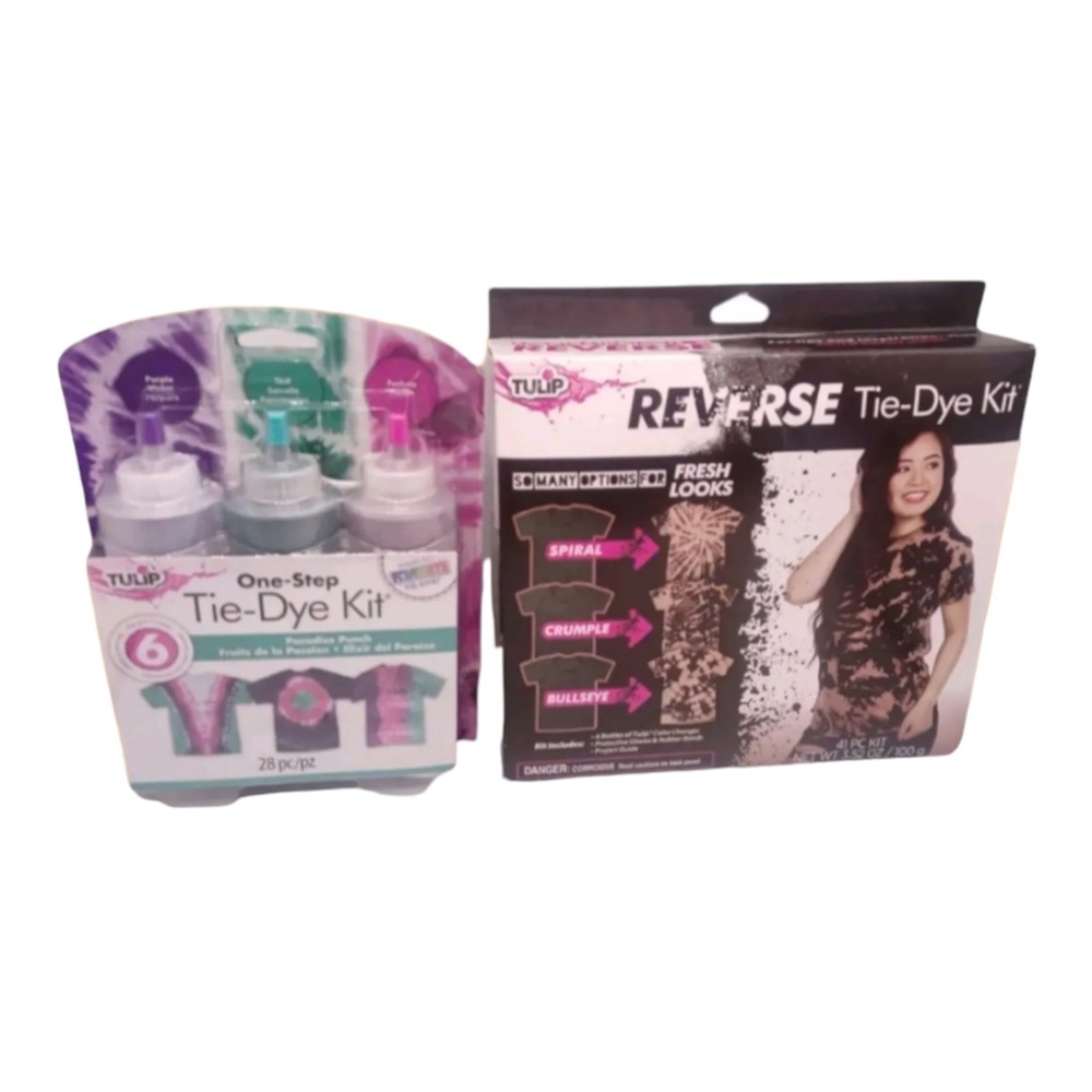COPY - TULIP Tie-Dye Kits 1 Reverse Kit and 1 One Step Kit New